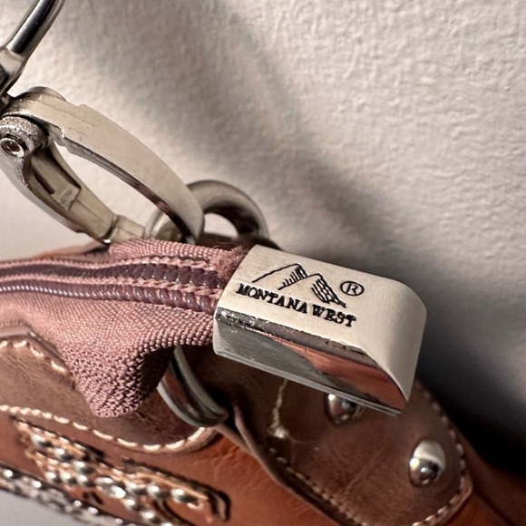 Montana West Genuine Leather Cross Crossbody Bag - Picture 5 of 9